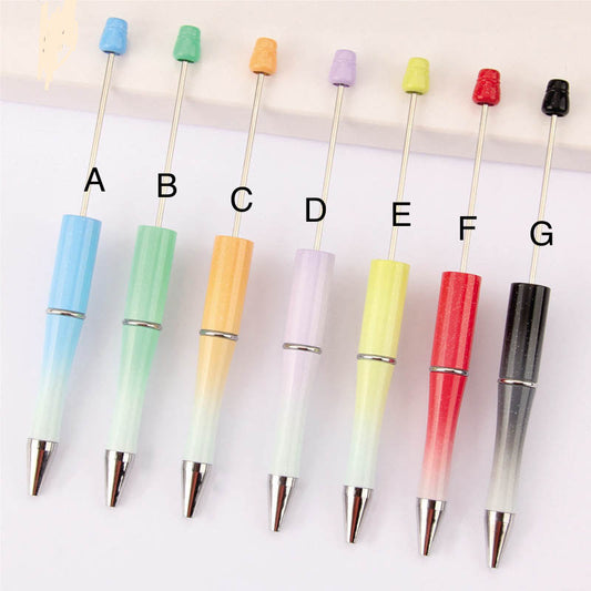 Gradient Ombre Set Colors Beadable Pens